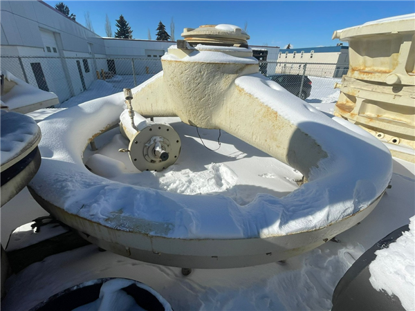Allis Chalmers 54" X 74" Superior Gyratory Crusher, 1000 Hp)